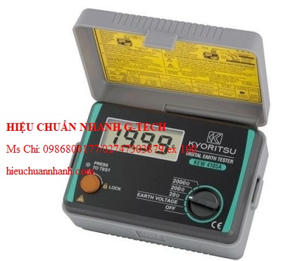Hiệu chuẩn đồng hồ đo điện trở đất Kyoritsu 4105A. Hiệu chuẩn nhanh G-tech