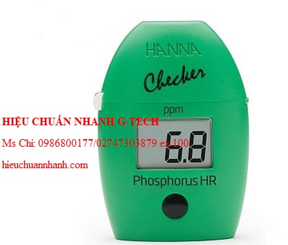 Hiệu chuẩn máy đo nồng độ Photpho dải cao HANNA HI706 (0 - 15ppm). Hiệu chuẩn nhanh G-tech