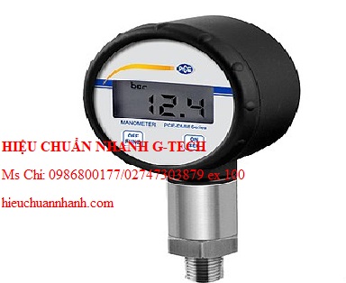 Hiệu chuẩn đồng hồ đo áp suất PCE DMM 11 (600 bar / 8702 psi). Hiệu chuẩn nhanh G-tech