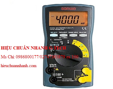 Hiệu chuẩn đồng hồ vạn năng SANWA CD771 (0.5%). Hiệu chuẩn nhanh G-tech Hiệu chuẩn đồng hồ vạn năng SANWA CD771 (0.5%). Hiệu chuẩn nhanh G-tech