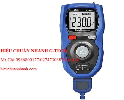Hiệu chuẩn đồng hồ vạn năng CEM DT-946F (True RMS, AC/DC-600V/100A). Hiệu chuẩn nhanh G-tech