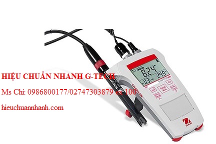 Hiệu chuẩn  máy đo pH cầm tay OHAUS ST300 (0 ~ 14 pH / -1999 ~ +1999mV/ -5oC ~ 105oC). Hiệu chuẩn nhanh G-tech
