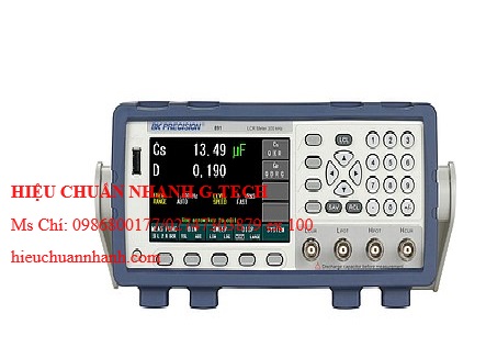 Hiệu chuẩn máy kiểm tra tụ điện AE-MIC AE-369B (0~39.99mF, 120Hz/1kHz). Hiệu chuẩn nhanh G-tech