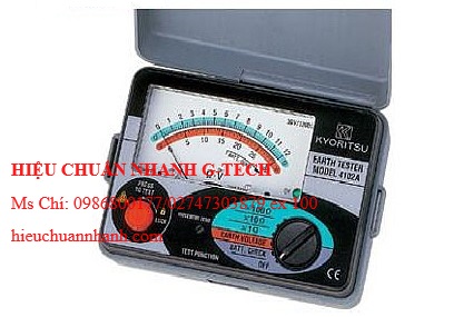 Hiệu chuẩn máy đo điện trở đất KYORITSU 4102A. Hiệu chuẩn nhanh G-tech Hiệu chuẩn máy đo điện trở đất KYORITSU 4102A. Hiệu chuẩn nhanh G-tech