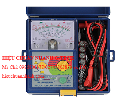  Hiệu chuẩn thiết bị đo điện trở cách điện BKPRECISION 308A (2GΩ, 1000V). Hiệu chuẩn nhanh G-tech
