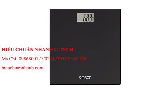 Hiệu chuẩn  cân điện tử OMRON HN-289 (5-150kg). Hiệu chuẩn nhanh G-tech