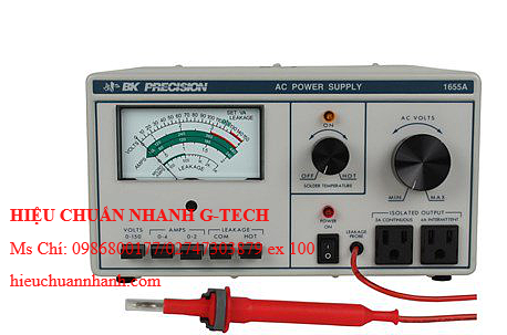 Hiệu chuẩn nguồn AC BK Precision 1655A. Hiệu chuẩn nhanh G-tech Hiệu chuẩn nguồn AC BK Precision 1655A. Hiệu chuẩn nhanh G-tech