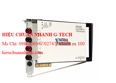 Hiệu chuẩn Digital Multimeter Device NI PCI-4070 (DC ±300V/±1A, 1.8 MS/s). Hiệu chuẩn nhanh G-tech