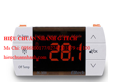Hiệu chuẩn bộ điều khiển nhiệt độ Elitech EK-3020 (-40℃～85℃) . Hiệu chuẩn nhanh G-tech