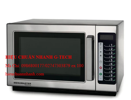 Hiệu chuẩn lò vi sóng công nghiệp Menumaster RCS511TS. Hiệu chuẩn nhanh G-tech