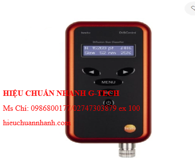 Hiệu chuẩn máy đếm hạt bụi Nano cầm tay Testo DiSCmini. Hiệu chuẩn nhanh, uy tín,chất lượng tại Biên Hòa