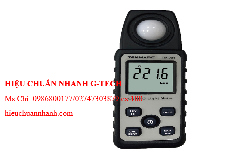 Hiệu chuẩn máy đo cường độ ánh sáng TENMARS TM-721. Hiệu chuẩn nhanh ,uy tín, chất lượng tại Bình Dương