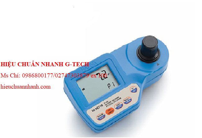 Hiệu chuẩn máy đo PH, Clo dư và Clo tổng Hanna HI96710 (6.5 to 8.5 pH, 0.00 to 5.00 mg/L (ppm)). Hiệu chuẩn nhanh, uy tín, chất lượng tại Biên Hòa