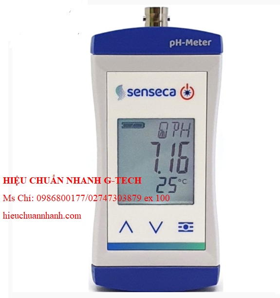 Hiệu chuẩn máy đo pH Senseca ECO 510 (0.00 ... 14.00 pH). Hiệu chuẩn nhanh, uy tín, chất lượng tại Bình Dương