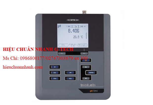 Hiệu chuẩnMáy đo PH để bàn WTW inoLab® pH 7310 (-2.0~20.0 ±0.1 pH). Hiệu chuẩn nhanh, uy tín chất lượng tại Đồng Nai