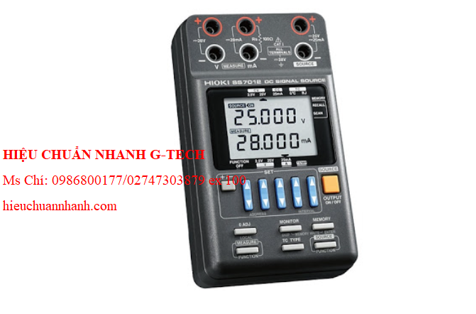 Hiệu chuẩn bộ phát nguồn DC (máy hiệu chuẩn ) Hioki SS7012. Hiệu chuẩn nhanh,uy tín, chất lượng tại Quảng Ngãi Hiệu chuẩn bộ phát nguồn DC (máy hiệu chuẩn ) Hioki SS7012. Hiệu chuẩn nhanh,uy tín, chất lượng tại Quảng Ngãi