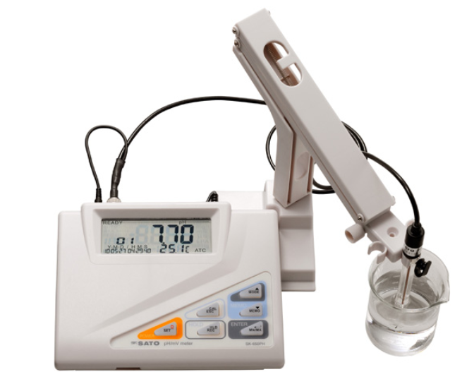 Hiệu chuẩn máy đo PH để bàn skSATO SK-650PH (0~14pH;-6~82°C). Hiệu chuẩn nhanh, uy tín, chất lượng tại Hà Nội