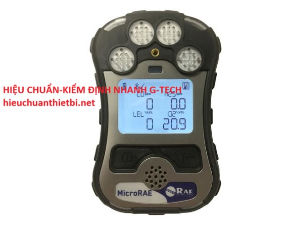 Hiệu chuẩn Máy đo khí độc RAE MicroRAE PGM-2600 (LEL, H2S, CO, O2, HCN). Hiệu chuẩn nhanh G-TECH toàn quốc