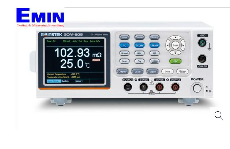 Hiệu chuẩn Đồng hồ đo milliohm GW INSTEK GOM-804. Hiệu chuẩn nhanh G-TECH tại BẮC NINH