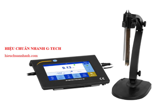 Hiệu chuẩn máy đo PH để bàn PCE BPH 10 (pH, mV, t°, -2,000 ... +19,999 pH). Hiệu chuẩn nhanh,uy tín,chất lượng tại Bình Dương
