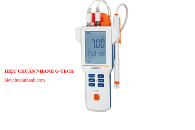 Hiệu chuẩn máy đo pH cầm tay INSIZE 0431-0018 (-2.00~18.00pH). Hiệu chuẩn nhanh, uy tín, chất lượng tại Quảng Ninh