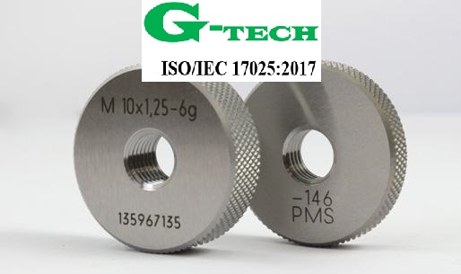 Hiệu chuẩn Dưỡng ren ngoài (Thread Ring Gauge). Dịch vụ hiệu chuẩn nhanh G-tech.