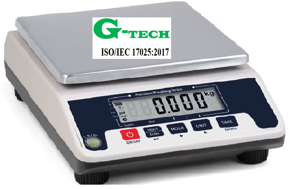 Hiệu chuẩn Cân đĩa, CCX III (Balance Class III). Dịch vụ hiệu chuẩn nhanh G-tech