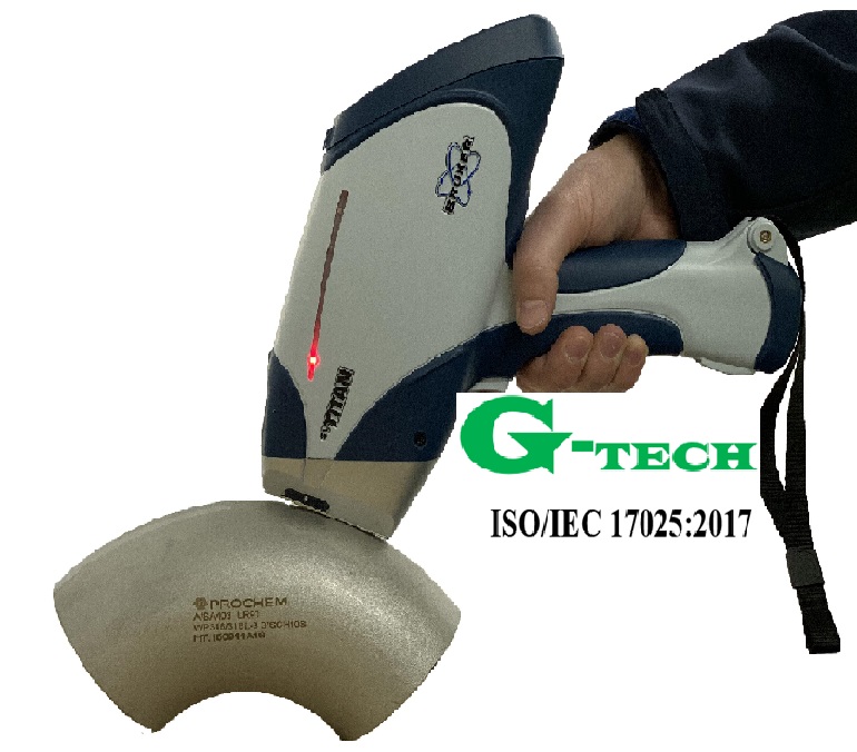 Hiệu chuẩn Máy quang phổ huỳnh quang tia X kiểm tra thành phần kim loại (XRF X-Ray Analyzer Machine).