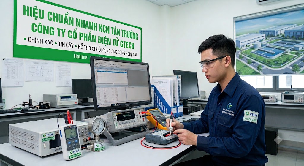 Hiệu Chuẩn Nhanh KCN Tân Trường - Hải Dương