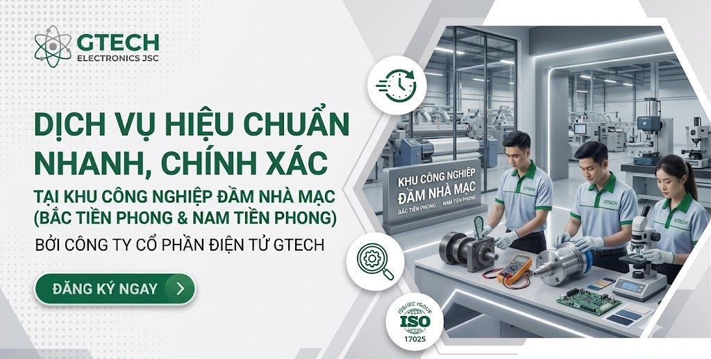 Hiệu Chuẩn Nhanh KCN Đầm Nhà Mạc (Bắc Tiền Phong & Nam Tiền Phong)