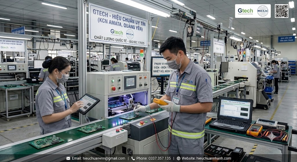 Hiệu Chuẩn Uy Tín KCN Quảng Yên (Amata).