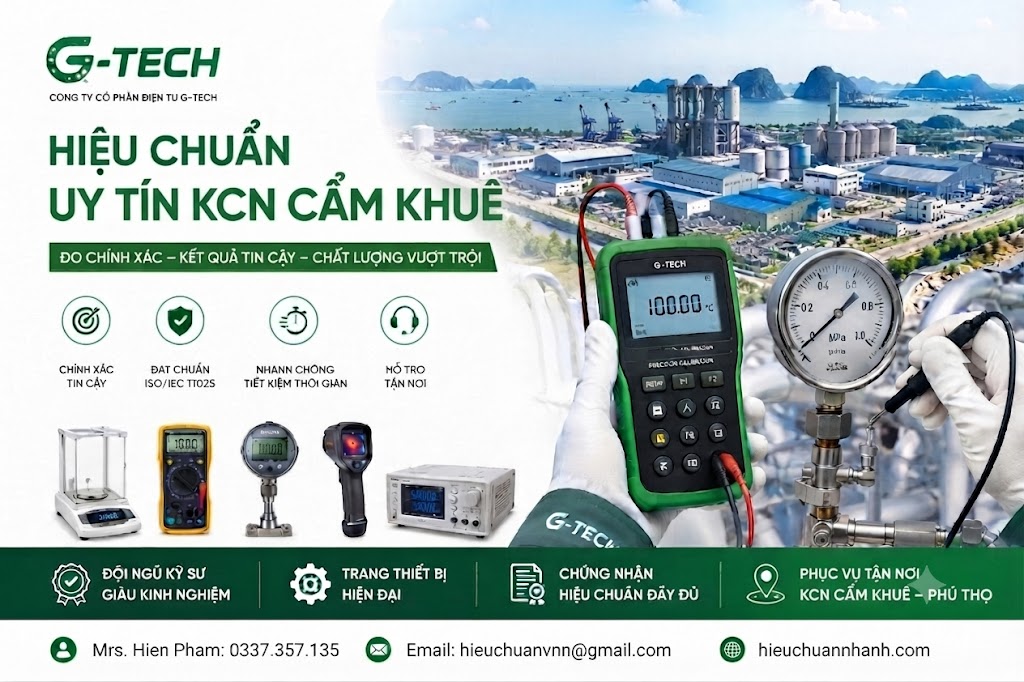 Hiệu Chuẩn Uy Tín KCN Cẩm Khê
