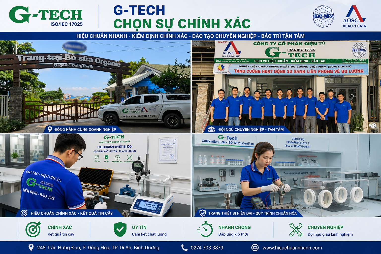Hiệu Chuẩn Uy Tín Trong Ngành Thực Phẩm Tại Bắc Giang.