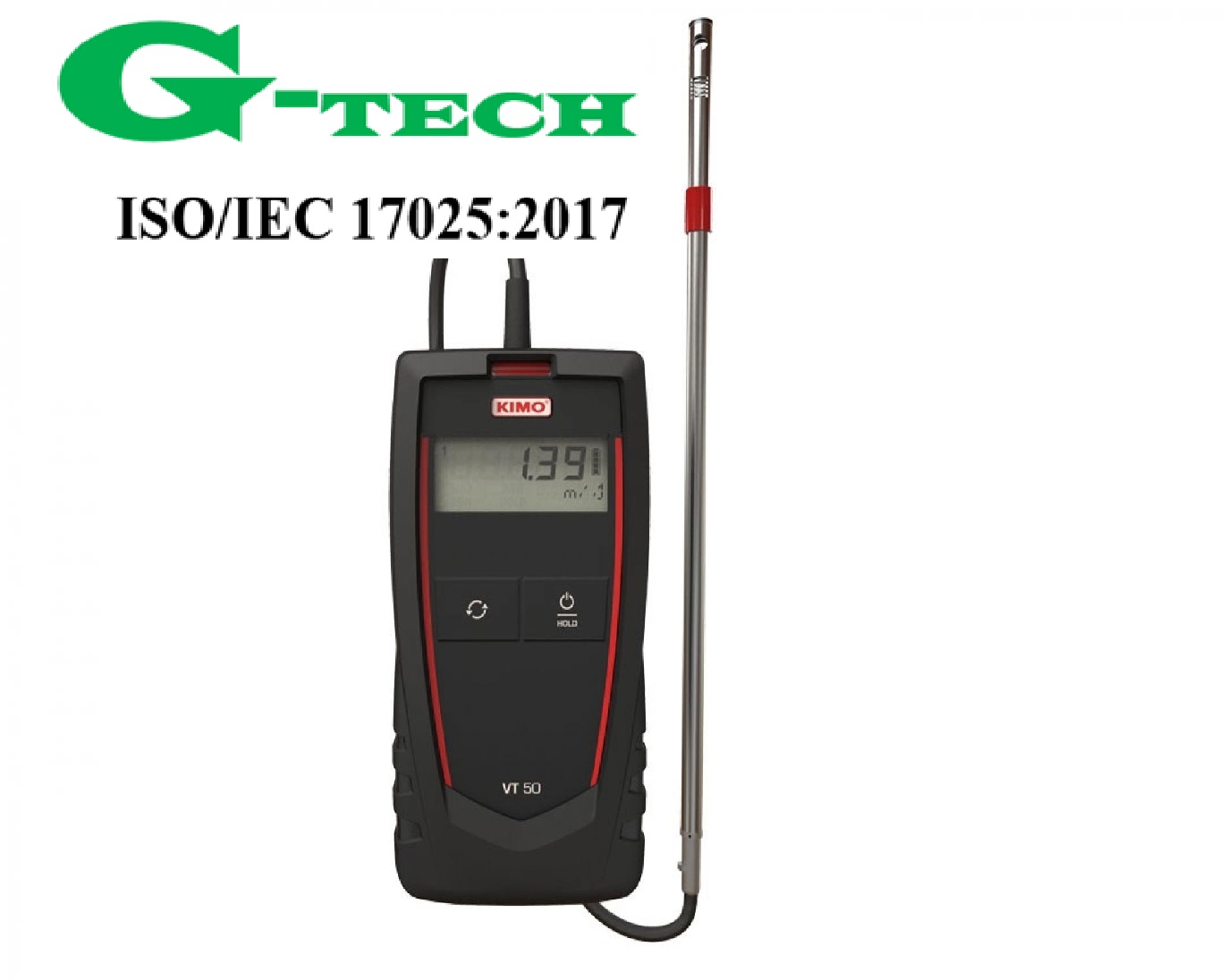 Hiệu chuẩn Máy đo lưu tốc gió KIMO VT 50.