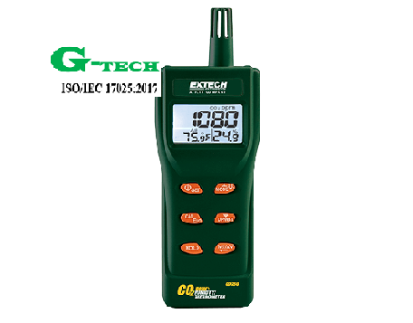 Hiệu chuẩn Máy đo khí CO2 nhiệt độ, độ ẩm Extech CO250.
