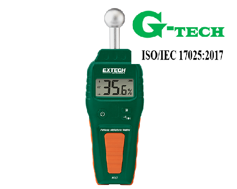 Hiệu chuẩn Máy đo độ ẩm gỗ và vật liệu xây dựng EXTECH MO57.