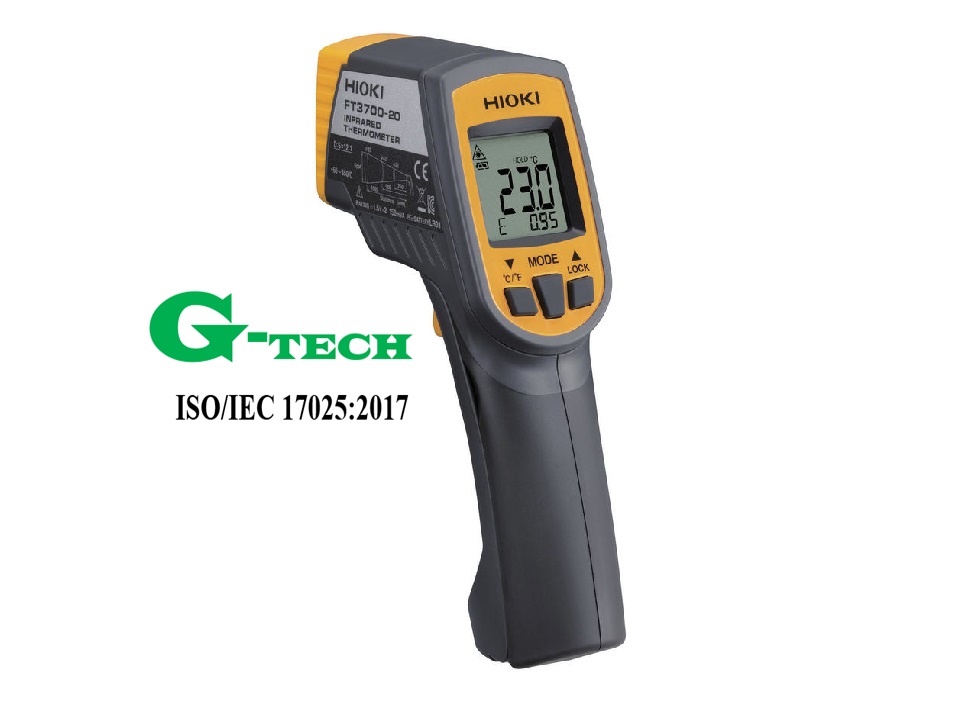 Hiệu Chuẩn Máy đo nhiệt độ bằng hồng ngoại HIOKI FT3700-20.