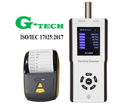 Hiệu chuẩn máy đo bụi MKS880 – G-tech.