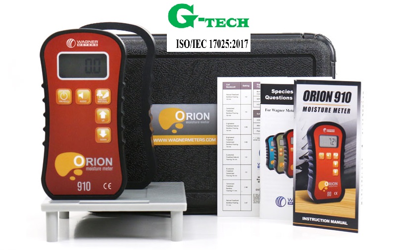 Hiệu chuẩn Máy đo độ ẩm gỗ Wagner - USA Orion 910.