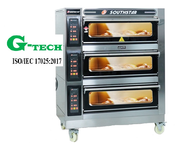 Hiệu chuẩn Lò nướng 3 tầng NEWSUN YXD-60.